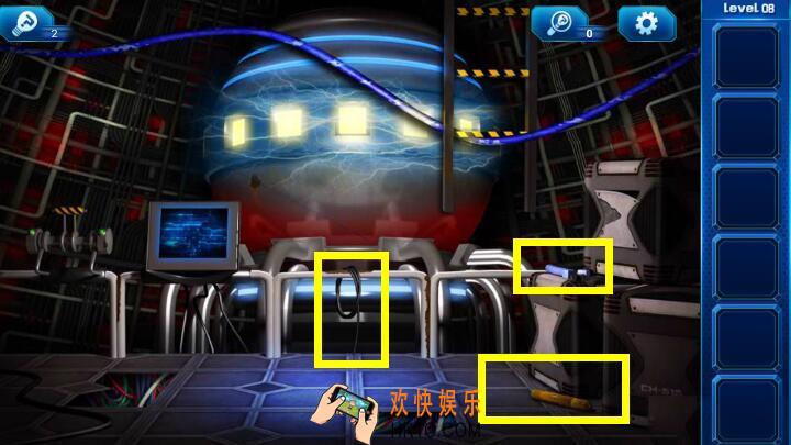 密室逃脱9第8关攻略_密室逃脱9逃出太空船第八关图文攻略