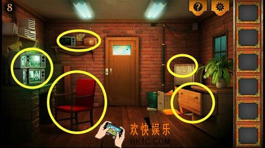 密室逃脱5第8关攻略_密室逃脱5逃出博物馆第八关图文攻略