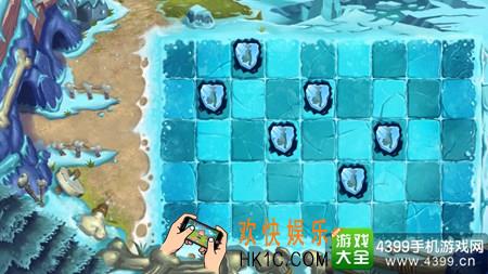 植物大战僵尸2冰河世界第十二关三星攻略_植物大战僵尸2冰河世界第12天困难攻略