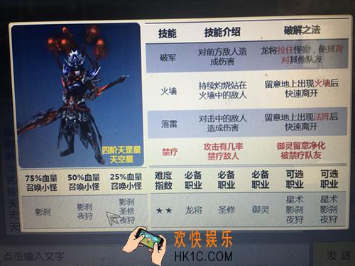 镇魔曲天空星打法介绍_镇魔曲天空星怎么打