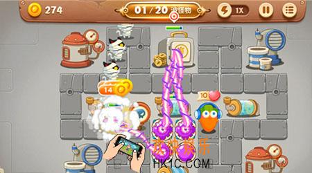 保卫萝卜3工厂第26关怎么玩_保卫萝卜3工厂第26关金萝卜通关技巧
